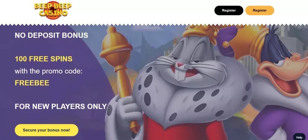 Beep Beep Casino – bonus bez depozytu 20€ i ponad 3000 gier dla graczy z Polski